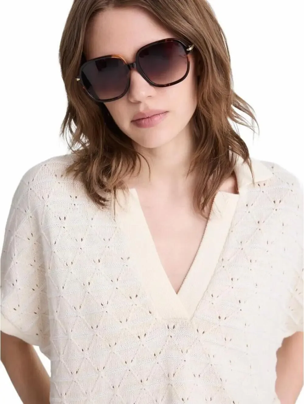 Madewell The Brunch Oversized Sunglasses NEW Thunderstorm
